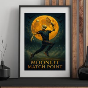 Lunar Strike Wall Art: Spook-tacular Halloween Decor on Canvas