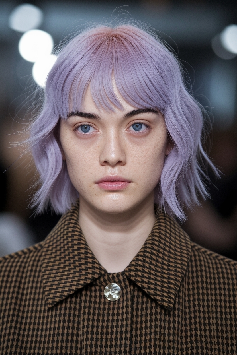 Best Hair Color for Pale Skin Blue Eyes: Flattering Shades outfit idea