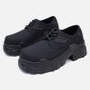 Concert Outfit All-Black Platform Shoes