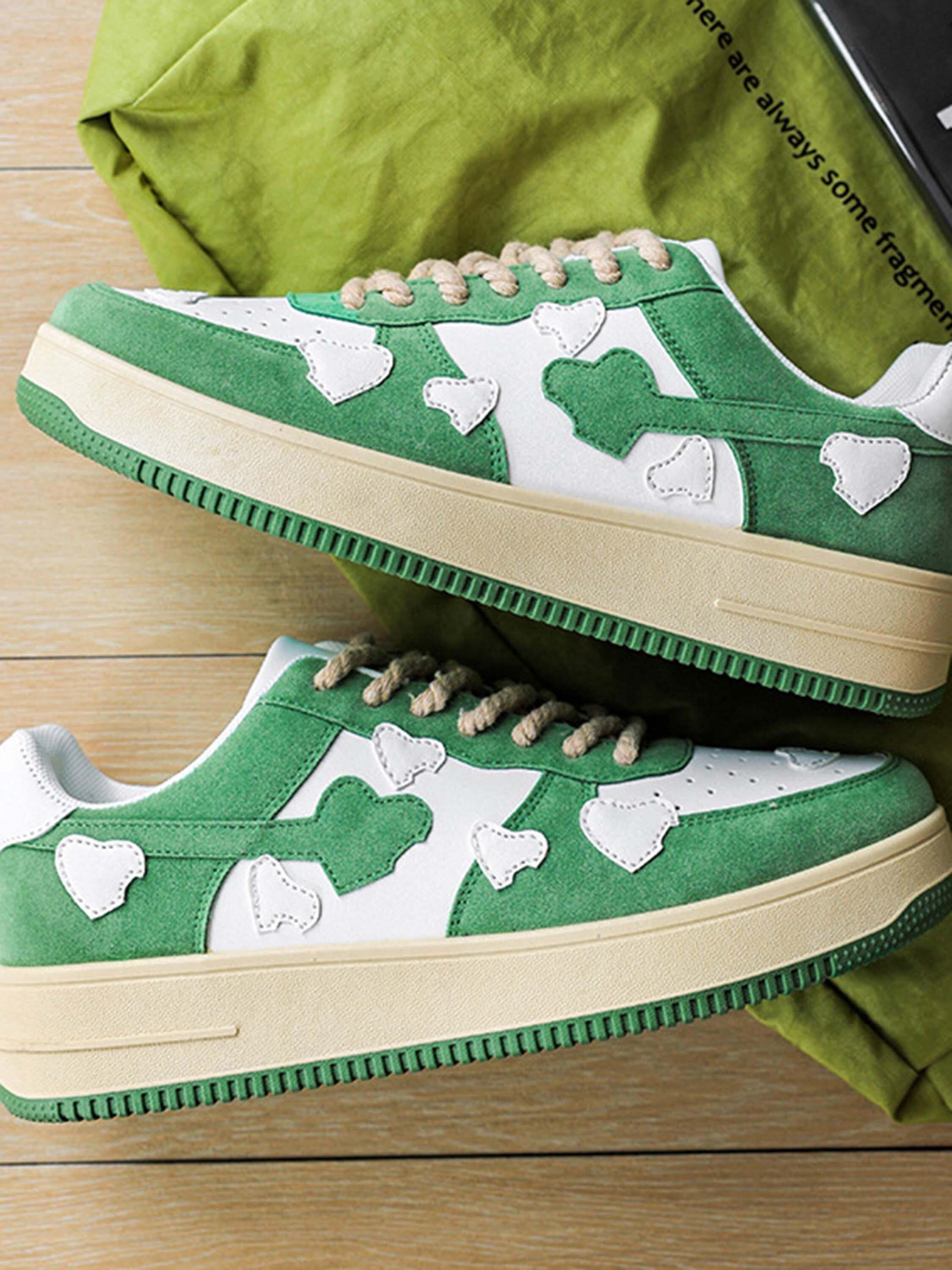 Concert Outfit American High Street Retro Casual Shoes