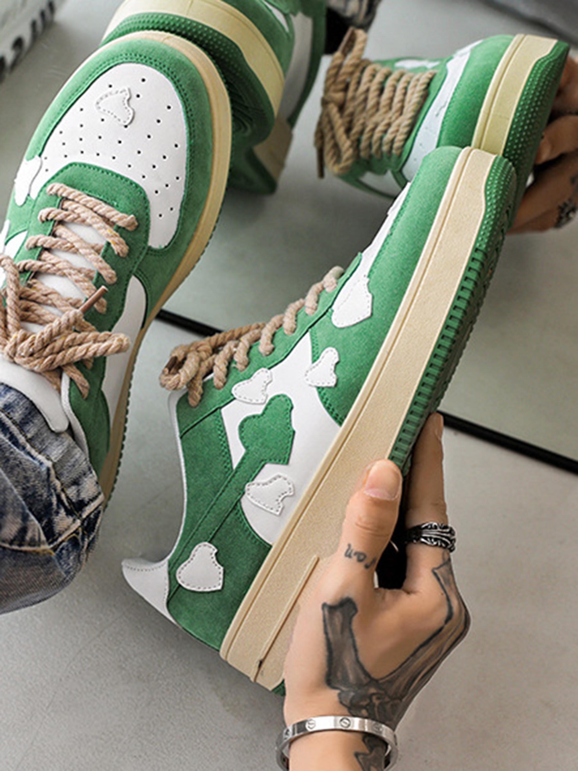 Concert Outfit American High Street Retro Casual Shoes