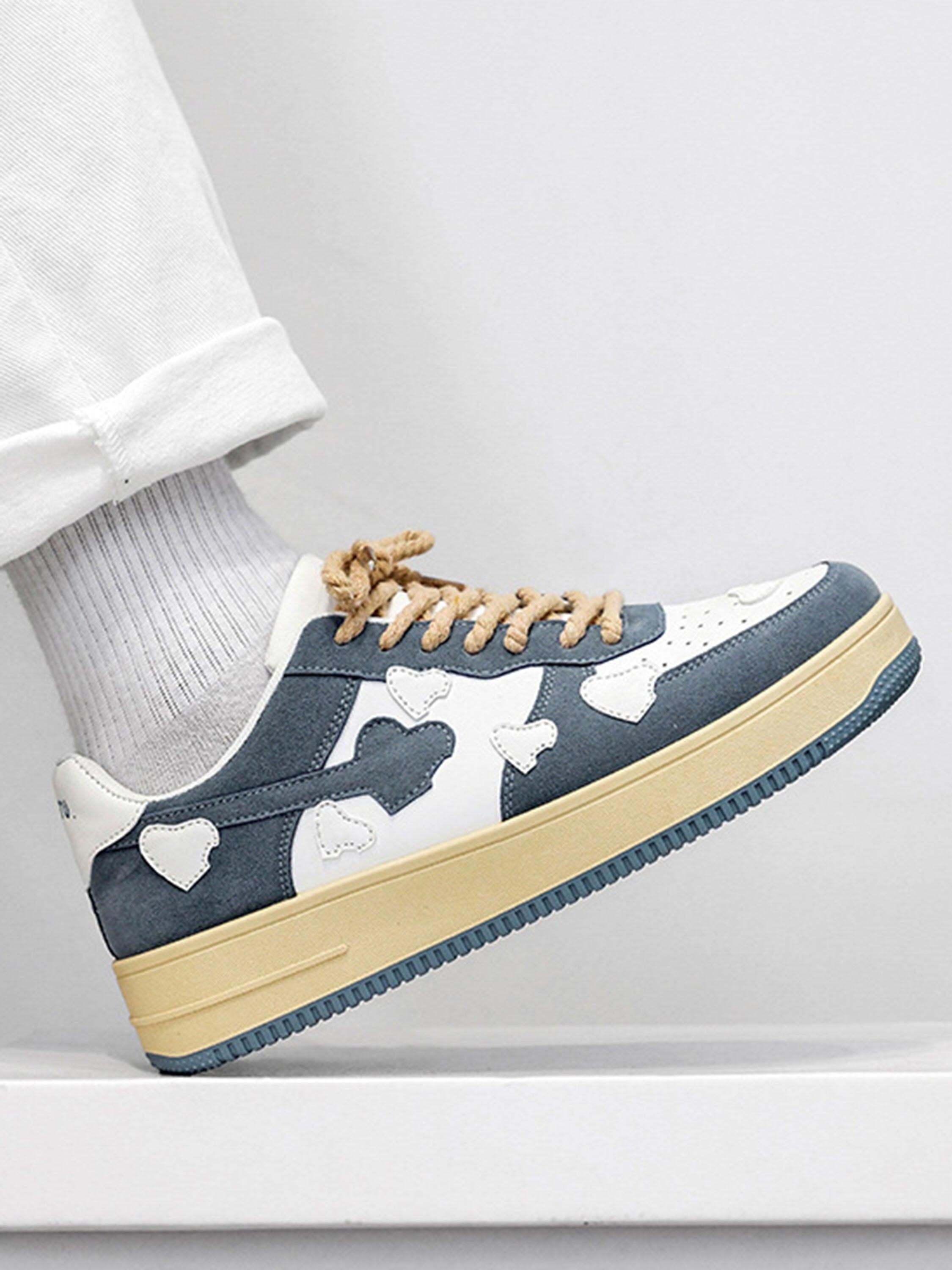 Concert Outfit American High Street Retro Casual Shoes