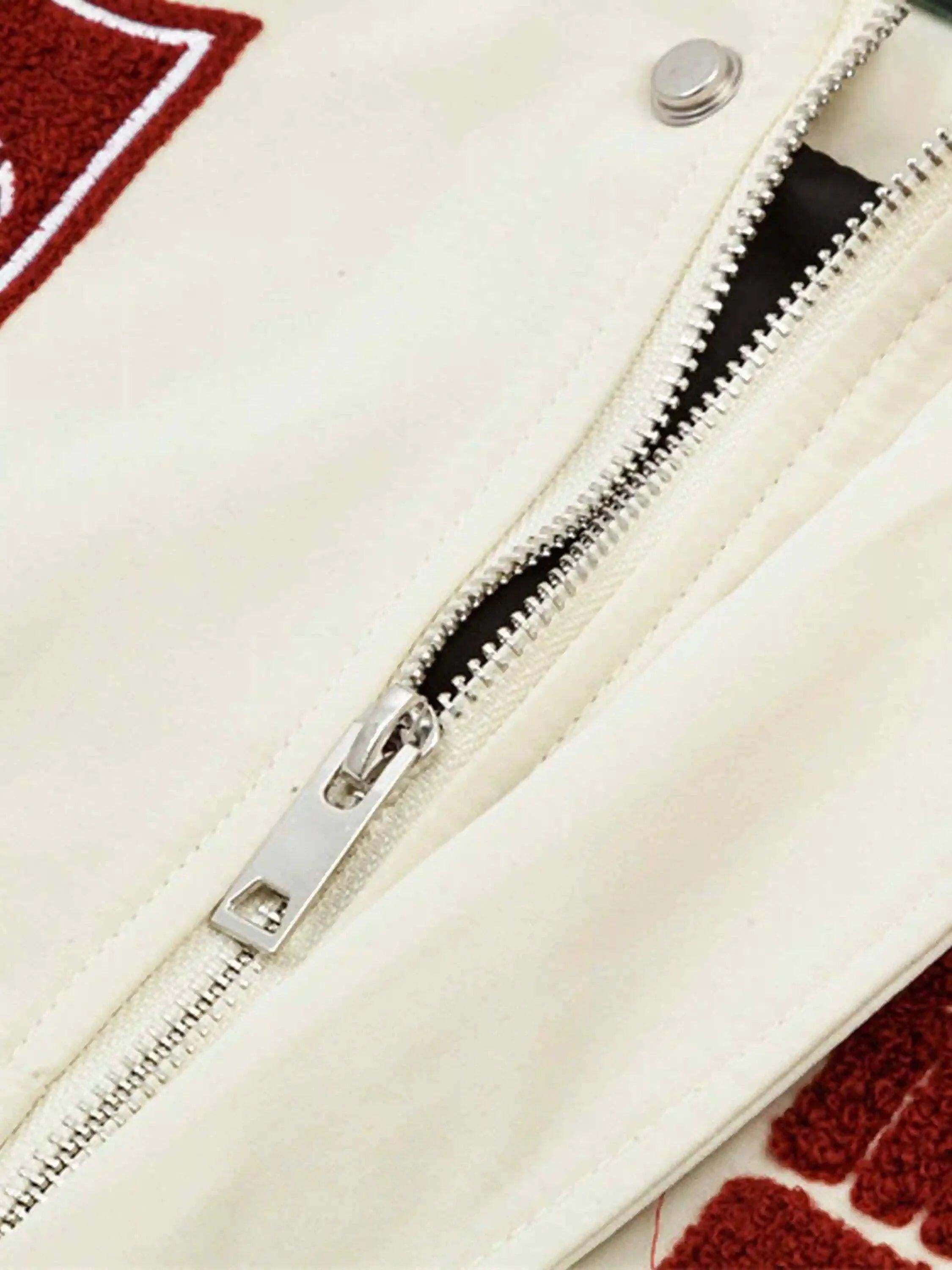 Concert Outfit American Hip-Hop Campus Baseball Jacket