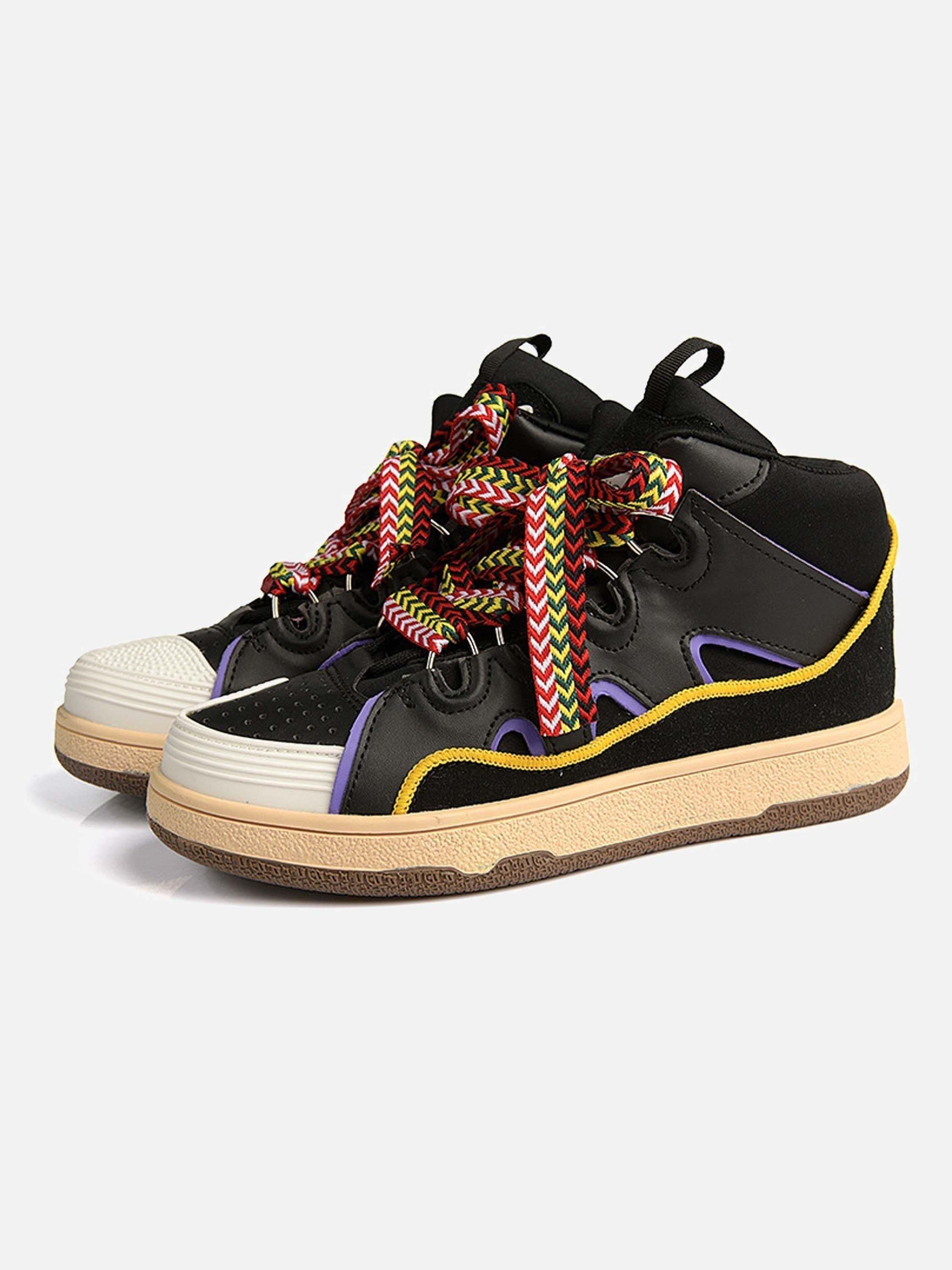 Concert Outfit American Hip Hop High Top Casual Sneakers