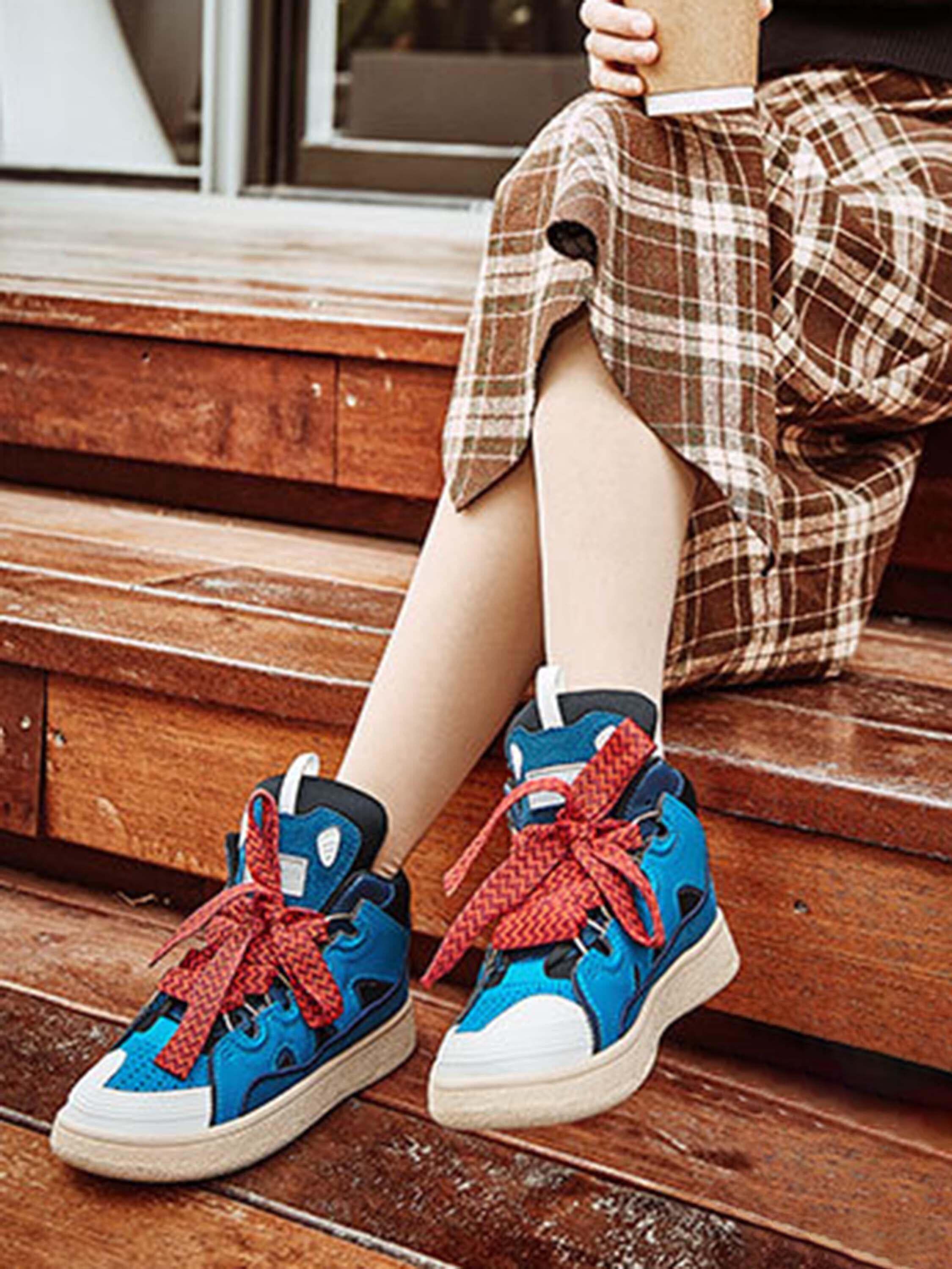 Concert Outfit American Hip Hop High Top Casual Sneakers