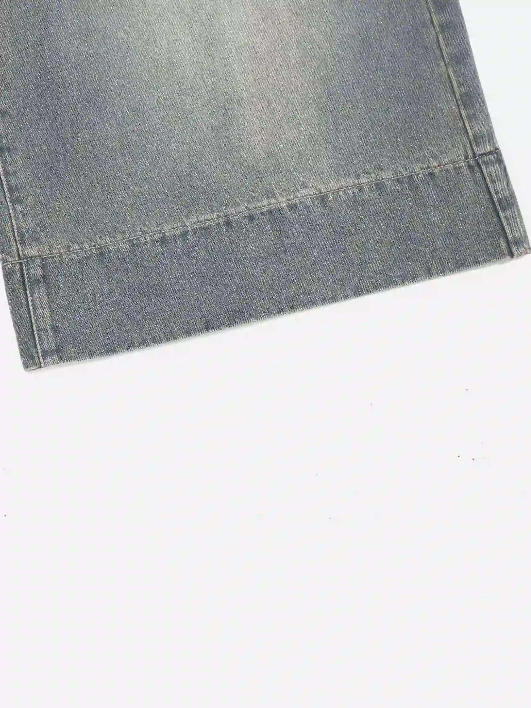 Concert Outfit American Retro Cropped Denim Jorts