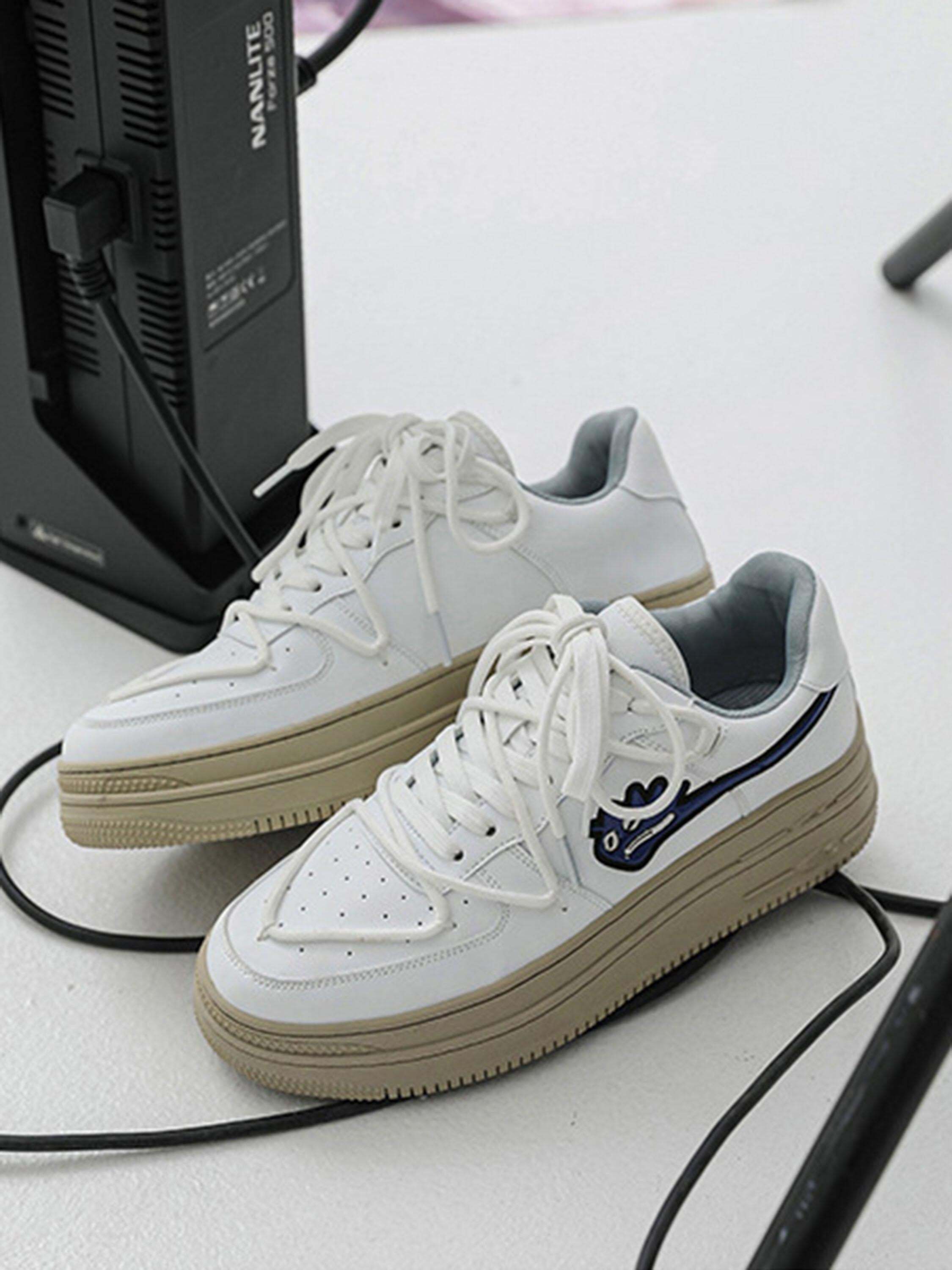 Concert Outfit American Retro Hip-Hop Monster Casual Shoes Board Shoes