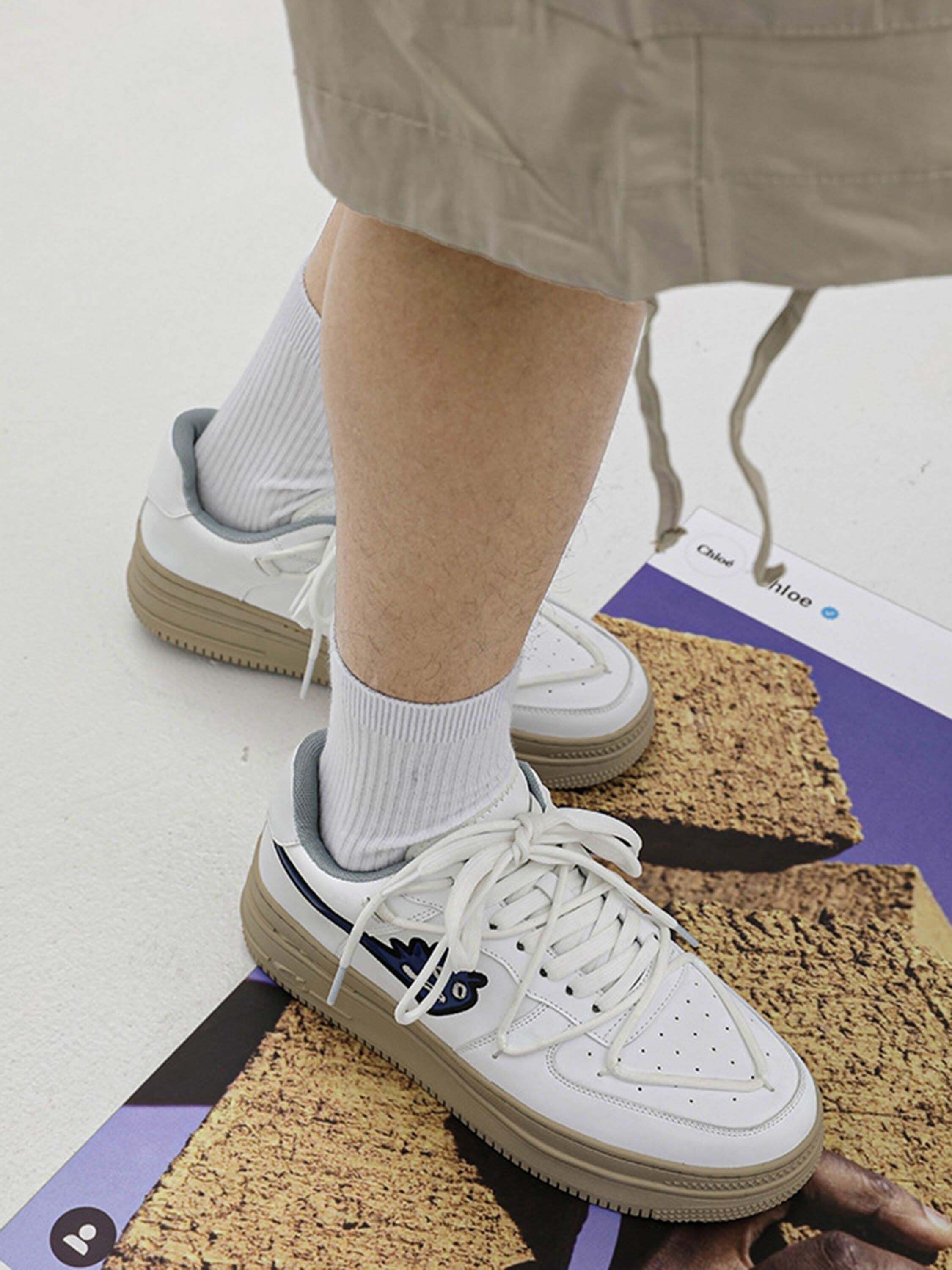 Concert Outfit American Retro Hip-Hop Monster Casual Shoes Board Shoes