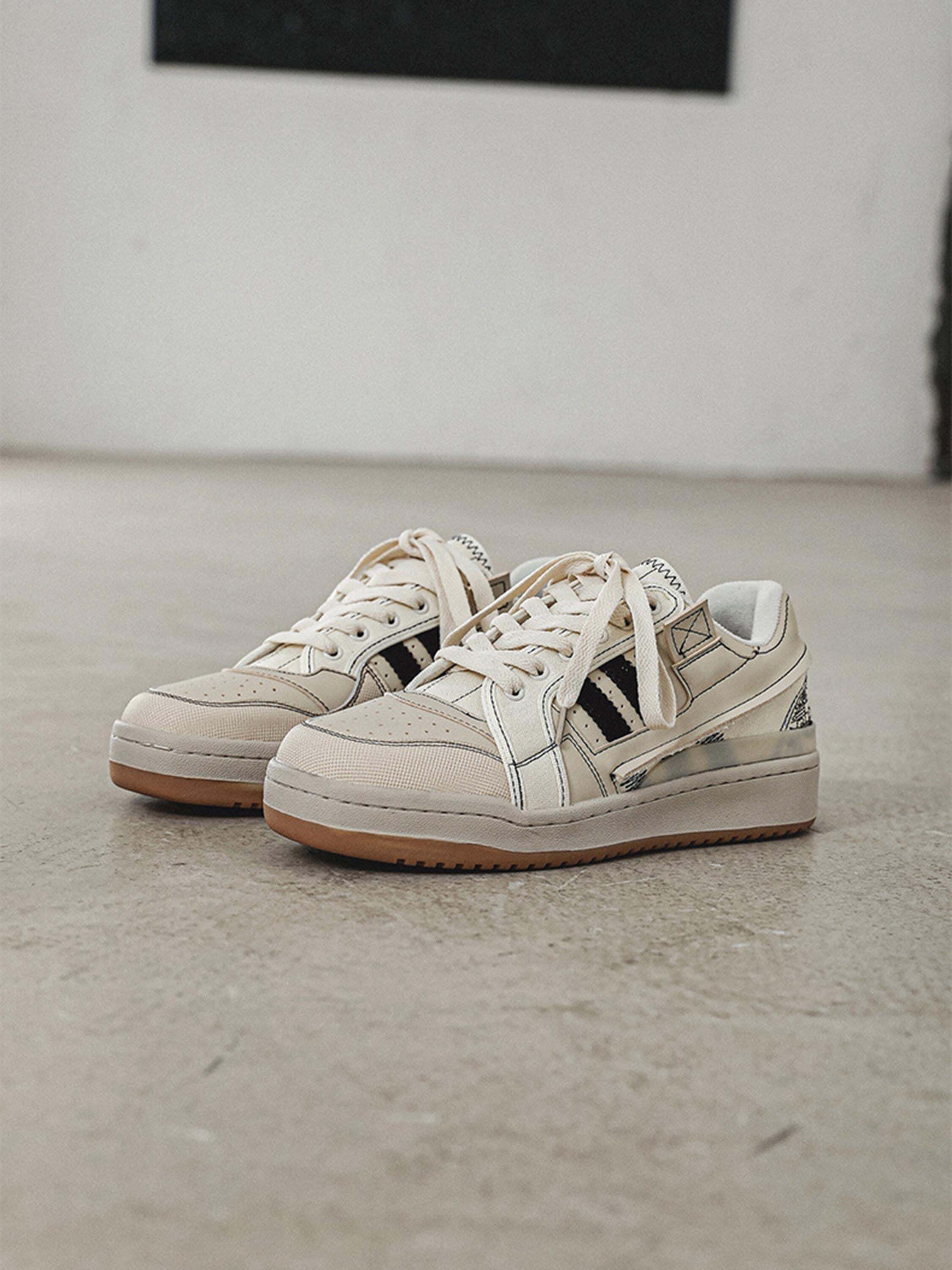 Concert Outfit American Retro Skateboard Shoes Casual Shoes