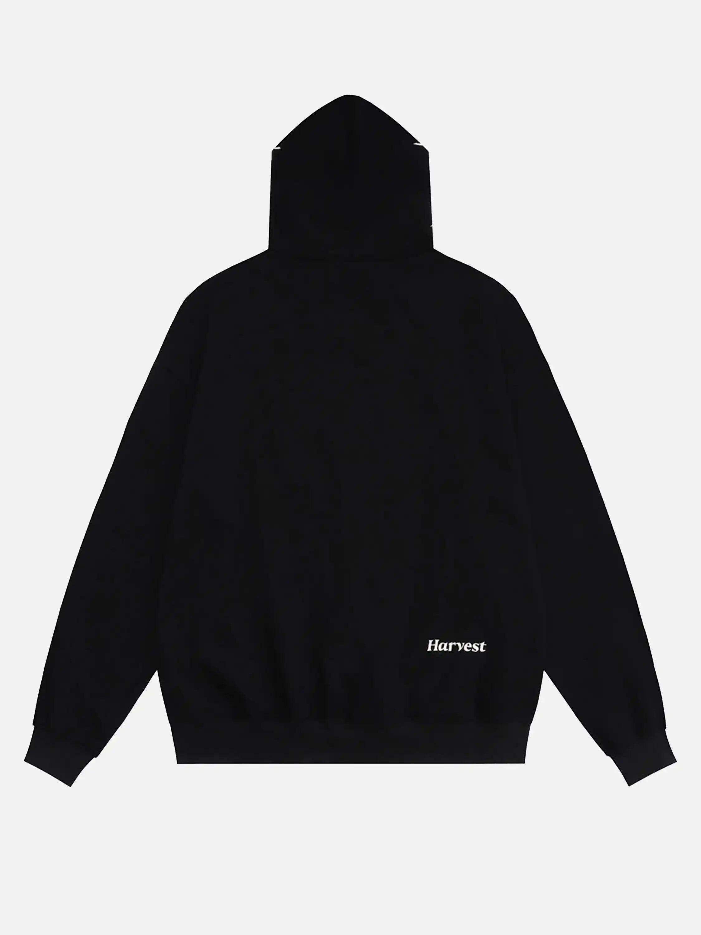 Concert Outfit American Spider Towel Embroidery Cardigan Hoodie