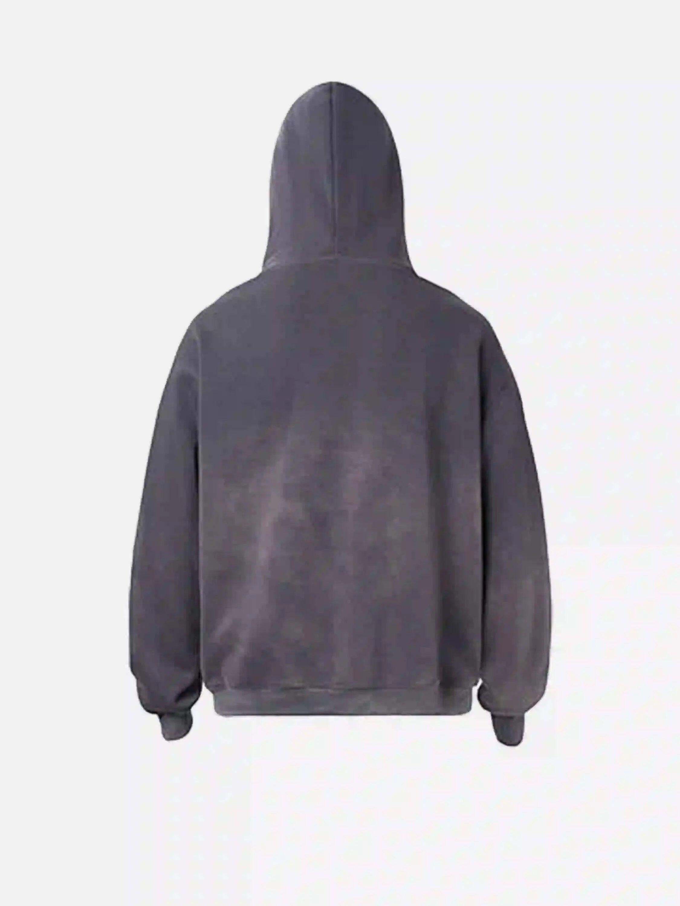 Concert Outfit American Street Foam Hooded Hoodie