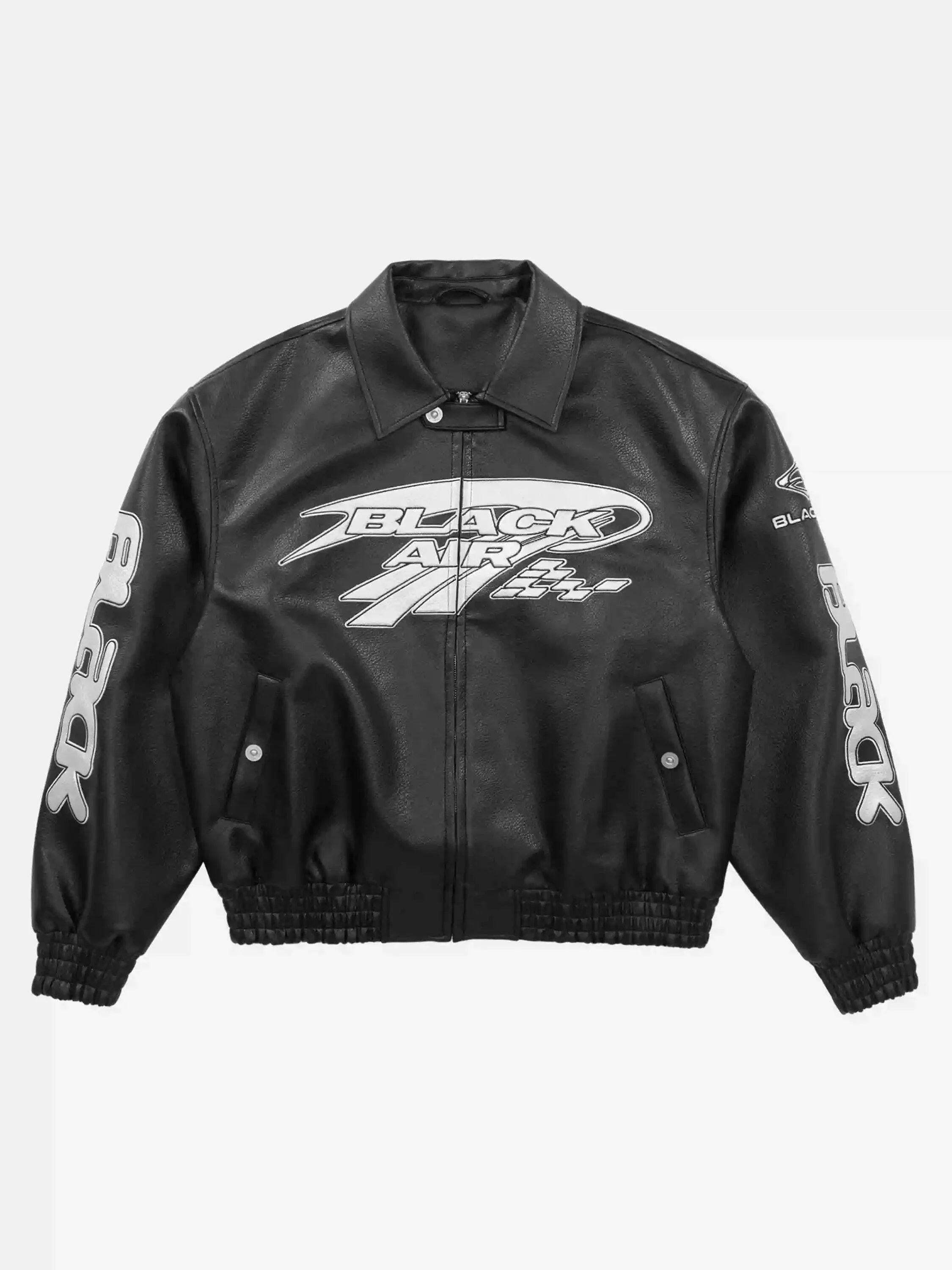 Concert Outfit American Vintage Street PU Leather Jacket