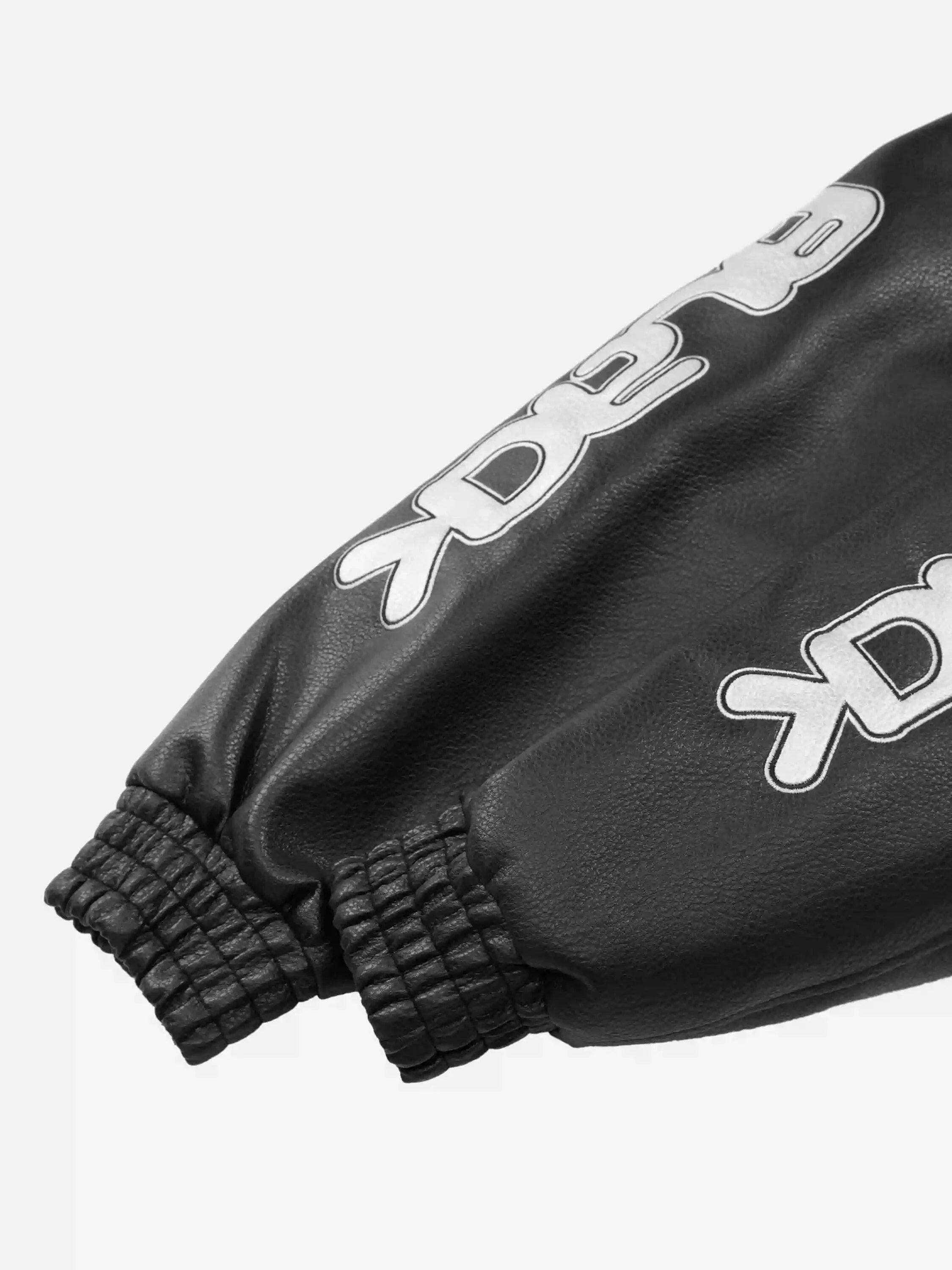 Concert Outfit American Vintage Street PU Leather Jacket