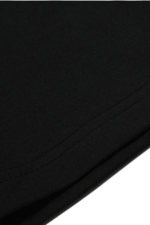 Concert Outfit Black Graphic Crew Neck T-Shirt