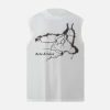 Concert Outfit Bold Lightning Graphic Vest