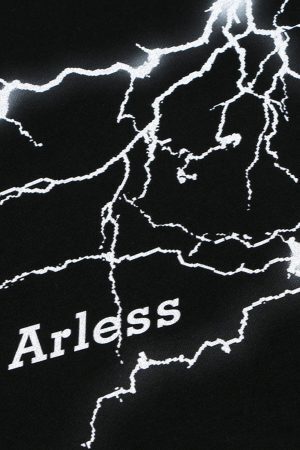 Concert Outfit Bold Lightning Graphic Vest