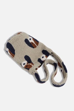 Concert Outfit Cartoon Dog Plush Bag