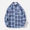 Concert Outfit Check Raw Long-Sleeved Shirt