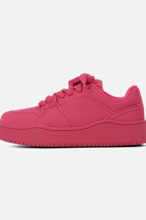 Concert Outfit Chunky Sole Street Rap Sneakers