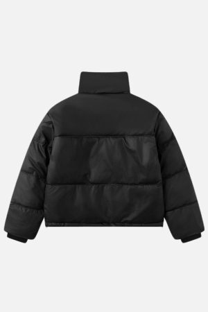 Concert Outfit Classic Stand Collar Puffer Coat