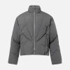 Concert Outfit Classic Stand Collar Puffer Jacket