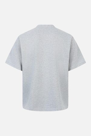 Concert Outfit Classic Tailoring Pleated T-Shirt