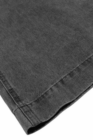 Concert Outfit Classic Washed Drawstring Baggy Jeans