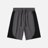Concert Outfit Color Blocking Drawstring Shorts