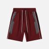 Concert Outfit Color Blocking Patchwork Shorts