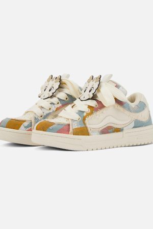 Concert Outfit Cute Dragon Series Tassel Sneakers