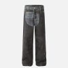 Concert Outfit Digital 3D Printed Fake Two Pair Jeans