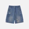 Concert Outfit Discreet Side Pockets Jorts