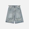 Concert Outfit Distressed Fringe Jorts