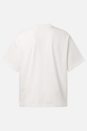Concert Outfit Distressed Fun Print Crew Neck T-Shirt