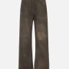 Concert Outfit Distressed Washed Jeans