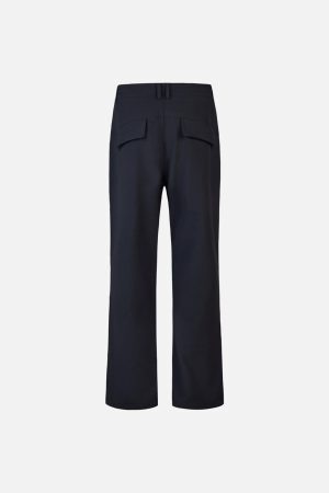 Concert Outfit Drape Straight Pants