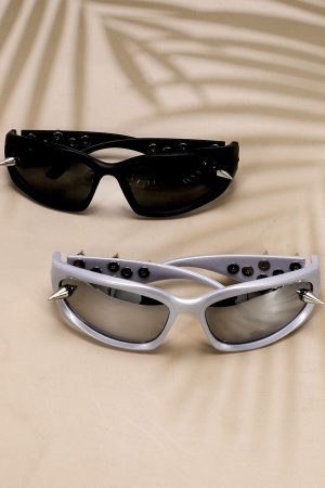 Concert Outfit Edgy Punk Spike Sunglasses