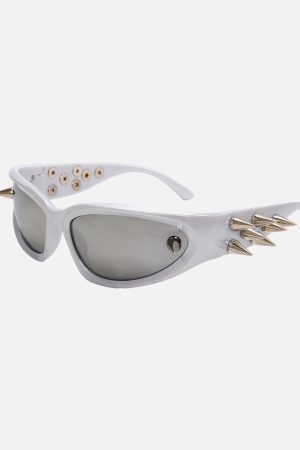 Concert Outfit Edgy Punk Spike Sunglasses
