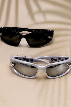 Concert Outfit Edgy Punk Spike Sunglasses
