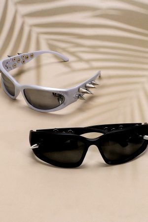 Concert Outfit Edgy Punk Spike Sunglasses