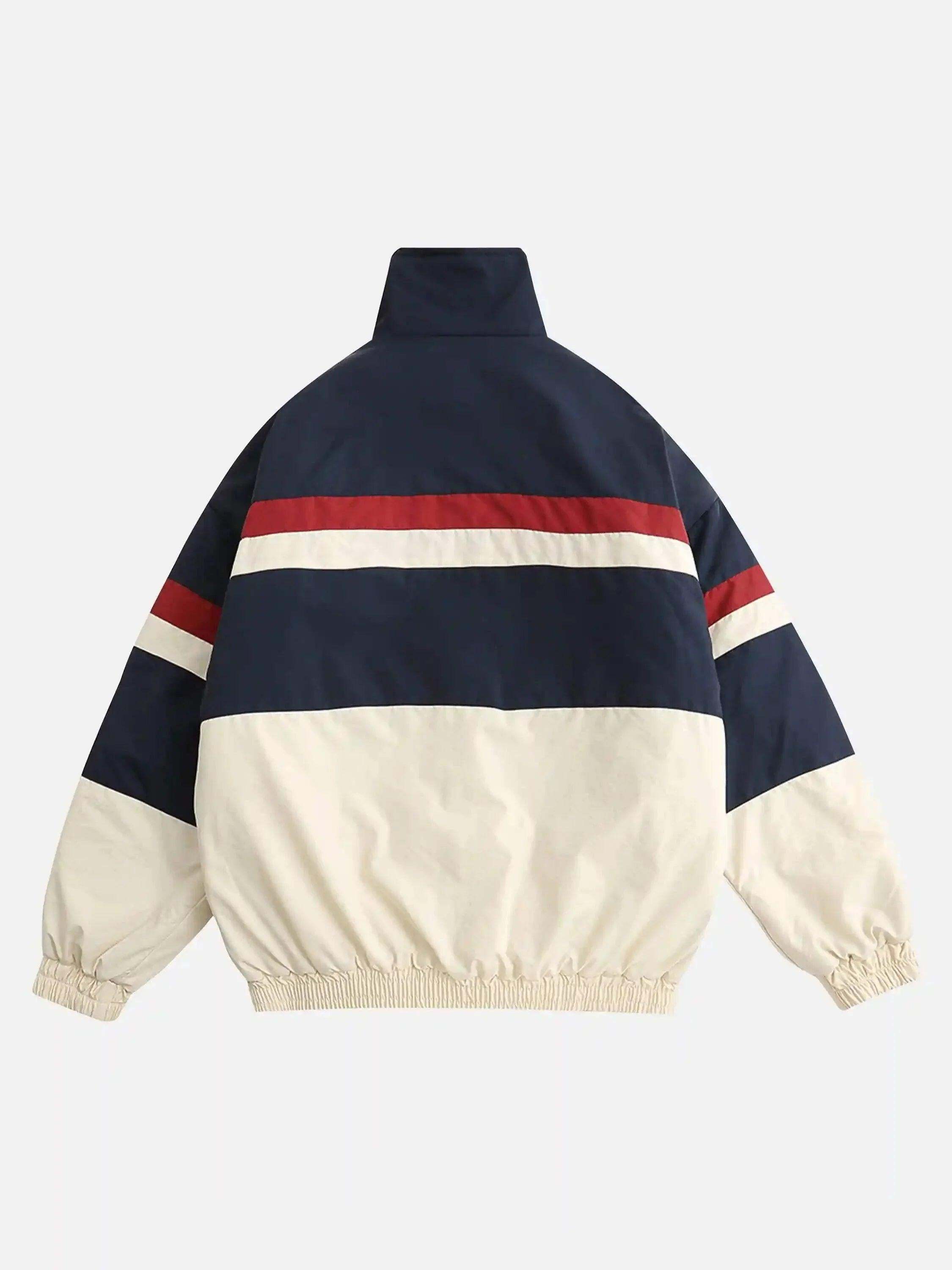 Concert Outfit Embroidered Letter Patch Cotton Jacket