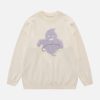 Concert Outfit Flocking Ghost Sweater