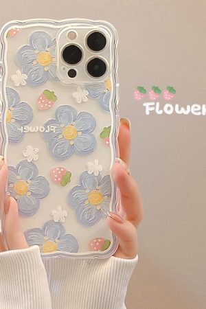 Concert Outfit Flowers & Strawberries iPhone Case