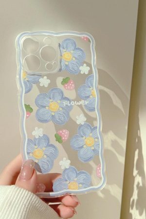 Concert Outfit Flowers & Strawberries iPhone Case