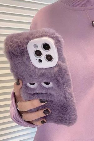 Concert Outfit Fluffy Monster Mobile Phone Case For iPhone