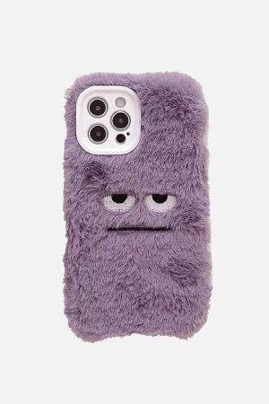 Concert Outfit Fluffy Monster Mobile Phone Case For iPhone