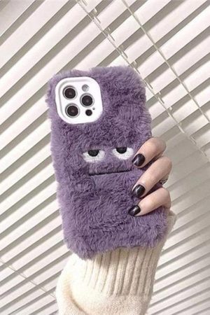 Concert Outfit Fluffy Monster Mobile Phone Case For iPhone