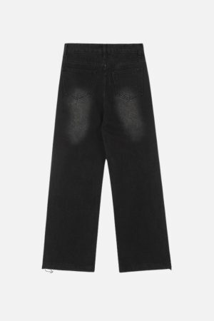 Concert Outfit Fringe Bow Jeans