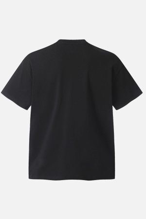 Concert Outfit Fun Phantom Letter Print T-Shirt
