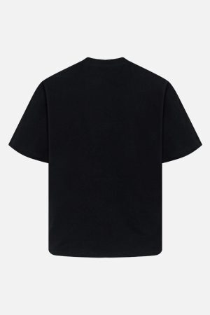 Concert Outfit Graphic Patch Letter Print T-Shirt